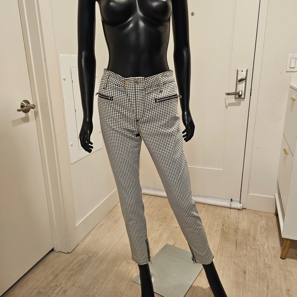 Joe's Jeans Monochrome Houndstooth Pants